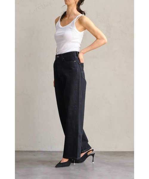 RUGGEDWORKS(ラゲッドワークス)の「《CIMARRON JEANS CORE》MIA SEMIWIDE /セミワイド(デニムパンツ・レディース・ブルー/ブラック/ネイビー・24inch/25inch/26inch)」の17枚目の写真