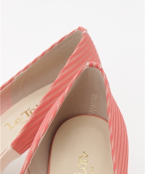 LE TALON（ルタロン）の「7CM3配色パンプス◆（パンプス・レディース・ライトグレー/ベージュ/ブルー系その他/ピンク・36/36.5/37/37.5/35.5/38）」の10枚目の写真