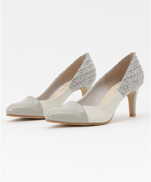 LE TALON（ルタロン）の「7CM3配色パンプス◆（パンプス・レディース・ライトグレー/ベージュ/ブルー系その他/ピンク・36/36.5/37/37.5/35.5/38）」の13枚目の写真