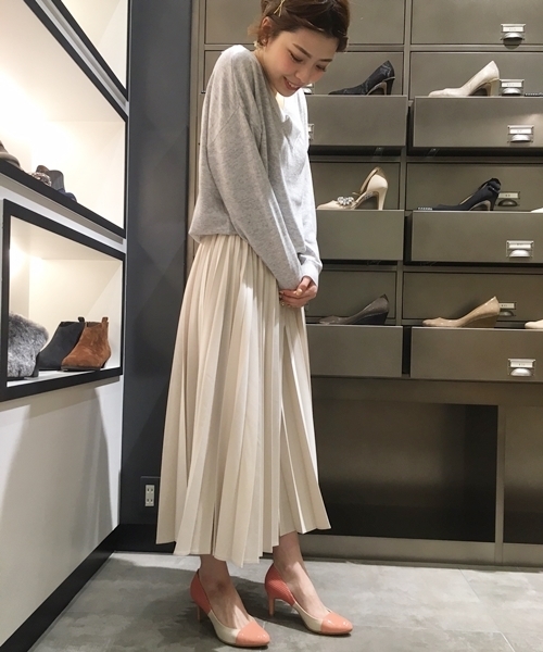 LE TALON（ルタロン）の「7CM3配色パンプス◆（パンプス・レディース・ライトグレー/ベージュ/ブルー系その他/ピンク・36/36.5/37/37.5/35.5/38）」の17枚目の写真