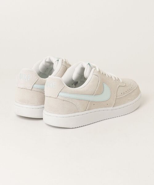 NIKE(ナイキ)の「NIKE ナイキ ナイキ コート ビジョン LO SD PRM(スニーカー・レディース・ホワイト×ブルー・25.0cm/24.5cm/24.0cm/23.5cm/23.0cm)」の9枚目の写真