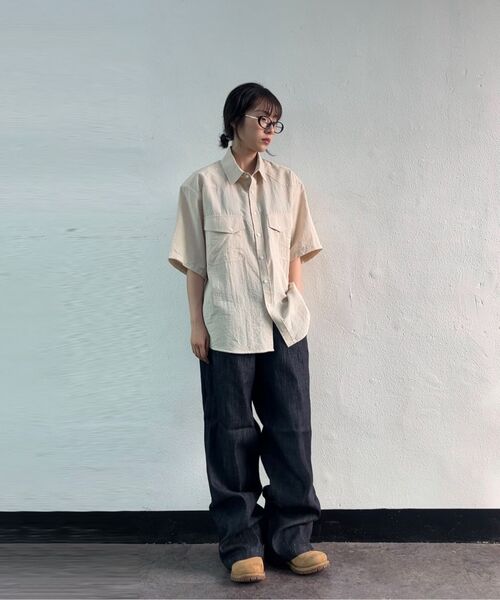 TY（ティワイ）の「オールデイリネンライクセミカーブドジーンズ, 2COLOR（デニムパンツ・メンズ・ブラック/ブルー・MEDIUM/LARGE/X-LARGE）」の10枚目の写真