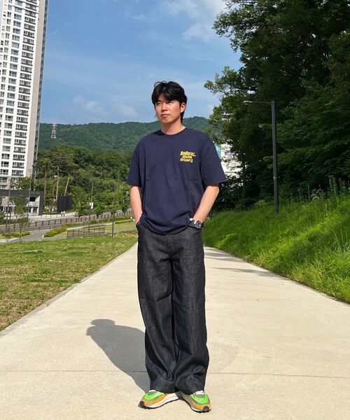 TY（ティワイ）の「オールデイリネンライクセミカーブドジーンズ, 2COLOR（デニムパンツ・メンズ・ブラック/ブルー・MEDIUM/LARGE/X-LARGE）」の15枚目の写真