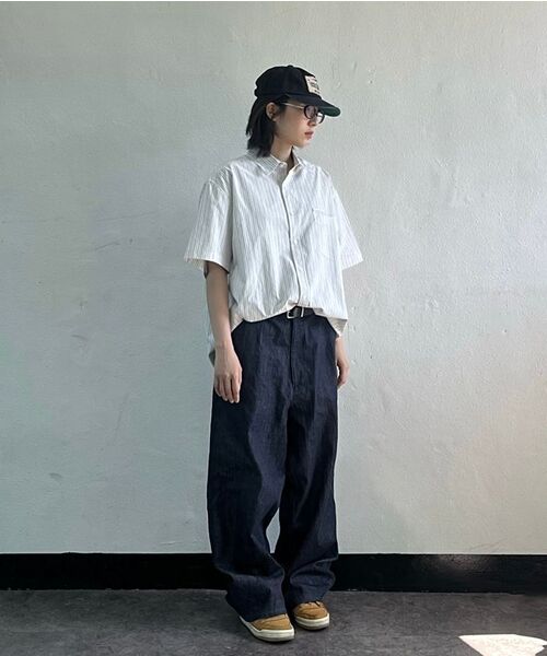 TY（ティワイ）の「オールデイリネンライクセミカーブドジーンズ, 2COLOR（デニムパンツ・メンズ・ブラック/ブルー・MEDIUM/LARGE/X-LARGE）」の17枚目の写真