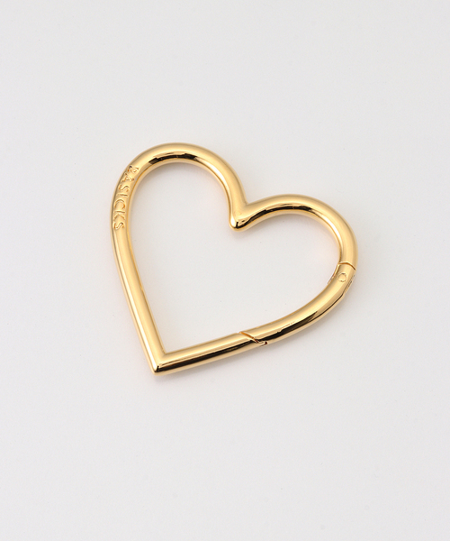 BASICKS(ベイシックス)の「≪追加2≫BASICKS / ベイシックス Gold Plating Heart Carbiner(キーケース/キーアクセサリー・レディース・ゴールド・FREE)」の1枚目の写真