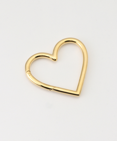 BASICKS(ベイシックス)の「≪追加2≫BASICKS / ベイシックス Gold Plating Heart Carbiner(キーケース/キーアクセサリー・レディース・ゴールド・FREE)」の2枚目の写真