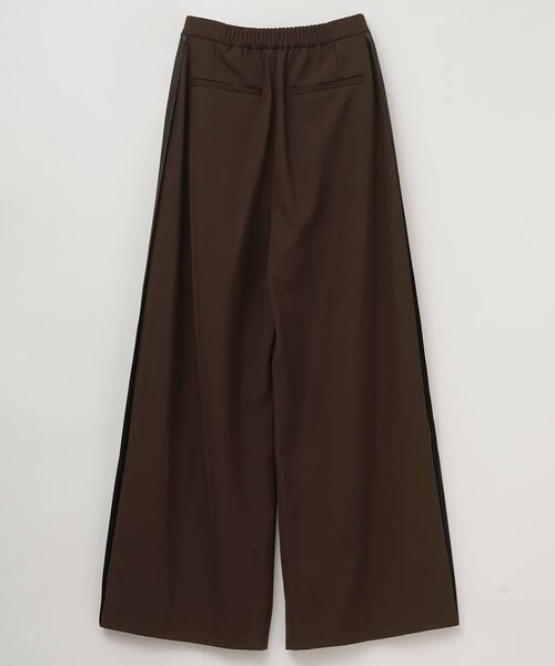 LANVIN en Bleu(ランバンオンブルー)の「サイドテープワイドパンツ(その他パンツ・レディース・ブラウン/ブラック・36/38)」の19枚目の写真