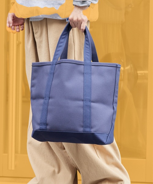 L.L.Bean(エルエルビーン)の「L.L.Bean/エル・エル・ビーン Solid Boat and Tote Medium/JPN USA製 キャンバス トートバッグ ソリッドカラー お散歩 デイリー カジュアル アウトドア 2026年秋冬(トートバッグ・メンズ・ブラック/ネイビー/ナチュラル・ONE SIZE)」の3枚目の写真