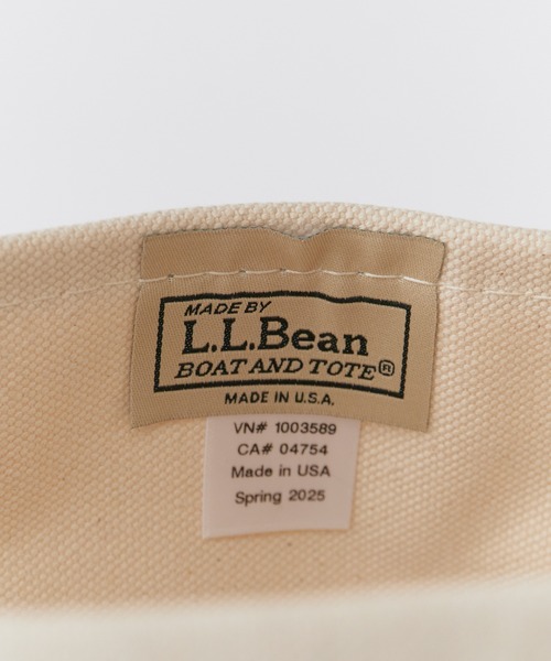 L.L.Bean(エルエルビーン)の「L.L.Bean/エル・エル・ビーン Solid Boat and Tote Medium/JPN USA製 キャンバス トートバッグ ソリッドカラー お散歩 デイリー カジュアル アウトドア 2026年秋冬(トートバッグ・メンズ・ブラック/ネイビー/ナチュラル・ONE SIZE)」の8枚目の写真