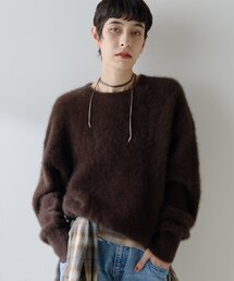 Whim Gazette（ウィムガゼット）の「〈WEB限定〉ファークルーネックプルオーバー（ニット/セーター）」
