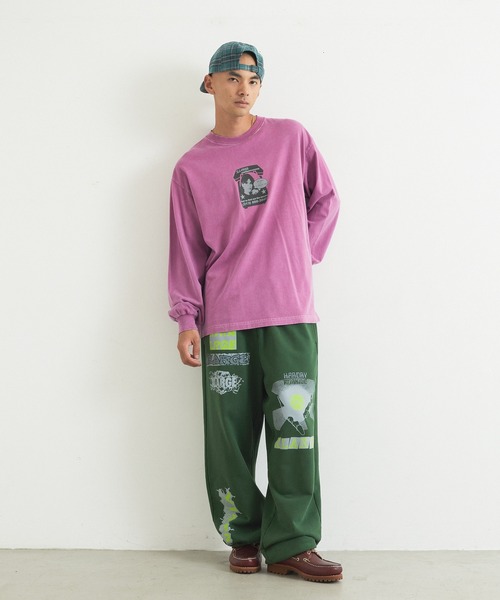XLARGE(エクストララージ)の「COMMUNICATIONS L/S TEE(Tシャツ/カットソー・メンズ・ブラック/ネイビー/ピンク・S/M/L/XL)」の8枚目の写真