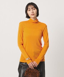 コットン テレコ タートル カットソー