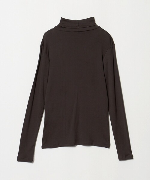 UNITED ARROWS（ユナイテッドアローズ）の「コットン テレコ タートル カットソー（Tシャツ/カットソー・レディース・オレンジ/ダークブラウン/ブラック/ホワイト・FREE）」の15枚目の写真