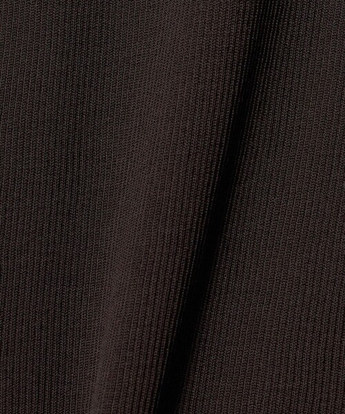 UNITED ARROWS（ユナイテッドアローズ）の「コットン テレコ タートル カットソー（Tシャツ/カットソー・レディース・オレンジ/ダークブラウン/ブラック/ホワイト・FREE）」の11枚目の写真