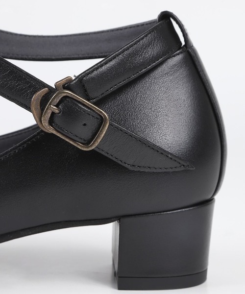 BARCLAY(バークレー)の「BARCLAY(バークレー)3.5cmヒールTストラップパンプス(パンプス・レディース・ブラック・24cm/24.5cm/23.5cm/23cm/22.5cm/22cm)」の6枚目の写真
