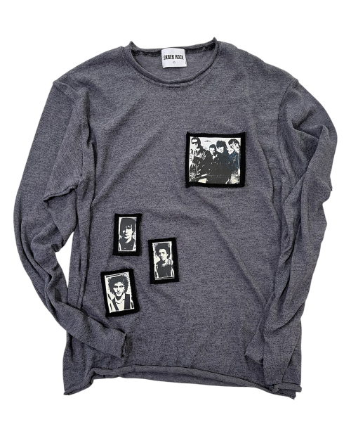 SK8ER ROCK(スケーターロック)の「RIOT ARCHIVE シースルーニット(ダークメランジグレー)(ニット/セーター・レディース・その他・ONE SIZE)」の1枚目の写真