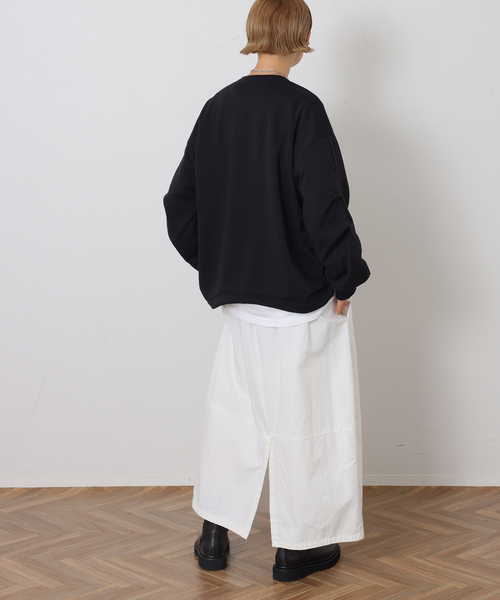 JOURNAL STANDARD LUXE(ジャーナルスタンダード ラックス)の「ハイカウントツイルコクーンスカート(スカート・レディース・ブラック/ホワイト・FREE)」の17枚目の写真
