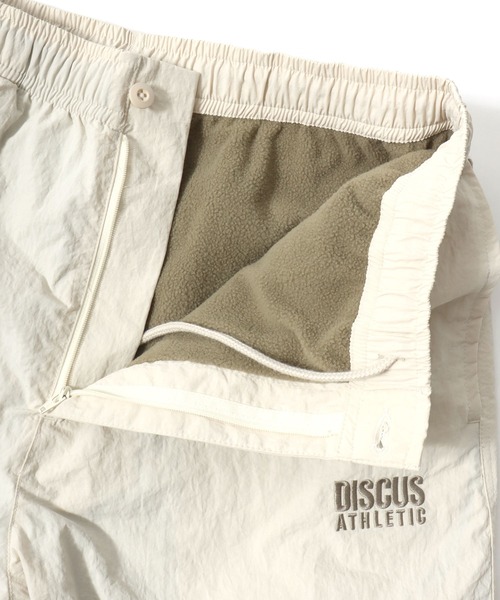 DISCUS（ディスカス）の「2026AW DISCUS/ディスカス 撥水 裏フリース ワンポイント刺繍 裾ドローコード ナイロントラックパンツ レディース メンズ（その他パンツ・メンズ・ネイビー/ブラウン/ブラック/オフホワイト・XL/L/M）」の19枚目の写真