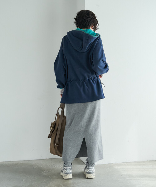 FREAK'S STORE(フリークスストア)の「Foxfire × FREAK'S STORE/フォックスファイヤー フリース プルオーバー/ハーフジップパーカー(パーカー・レディース・チャコールグレー/ナチュラル/ネイビー・フリ-)」の19枚目の写真