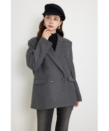 ダブルテーラードジャケット 秋服 冬服