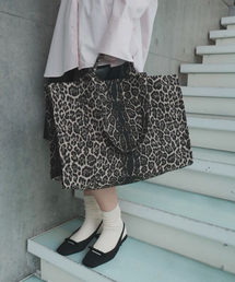 IENA ENFANT（イエナアンファン）の「ボンジュール2wayトートバッグ  LEOPARD（トートバッグ）」