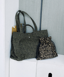 IENA ENFANT（イエナアンファン）の「ボンジュール2wayトートバッグ  LEOPARD（トートバッグ）」