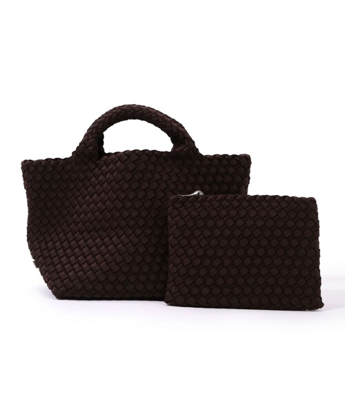 NAGHEDI(ナゲディ)の「NAGHEDI St Barths S Tote(トートバッグ・レディース・ダークブラウン/ベージュ・FREE)」の1枚目の写真