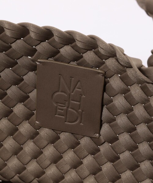 NAGHEDI(ナゲディ)の「NAGHEDI St Barths S Tote(トートバッグ・レディース・ダークブラウン/ベージュ・FREE)」の7枚目の写真