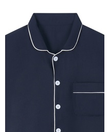 DOSSY（ドッシュ）の「シルクフィットエッセンシャル長袖カップルパジャマセット（ルームウェア/パジャマ）」