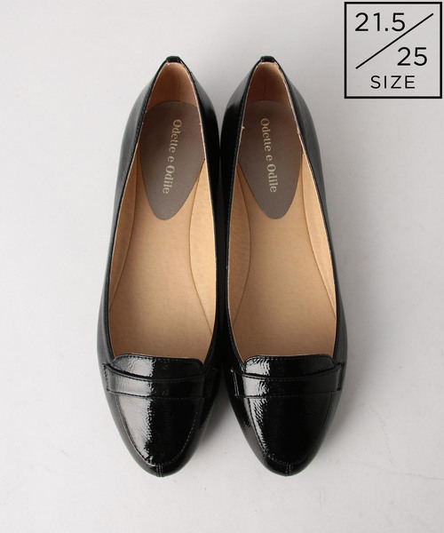 ODETTE E ODILE（オデットエオディール）の「OFD ソフトローファー CT10↓↑（ローファー・レディース・ブラック/その他1/ゴールド/シルバー・23cm/22.5cm/21.5㎝/22cm/24cm/24.5cm/25cm/23.5cm）」の2枚目の写真