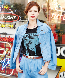 HYSTERIC GLAMOUR | USED加工 THE WAY I WALK pt Gジャン(デニムジャケット)