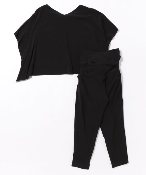 DRESS LAB（ドレスラボ）の「【結婚式/オケージョンドレス】3wayセットアップドレス ドルマンスリーブトップス・パンツ・ベルト3点set（パンツドレス・レディース・ブラック/ピンク/ベージュ/ネイビー・M/S/L）」の21枚目の写真