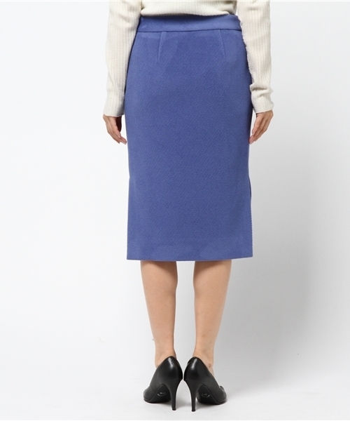 Banner Barrett（バナーバレット）の「ウールパイルスカート（スカート・レディース・グレー/ブルー/レッド・38/36）」の6枚目の写真