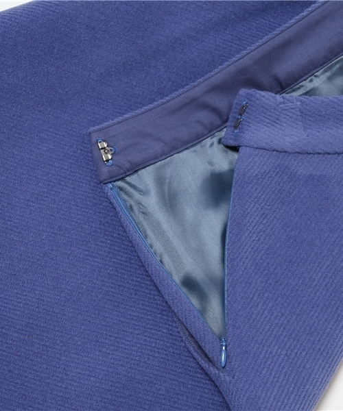 Banner Barrett（バナーバレット）の「ウールパイルスカート（スカート・レディース・グレー/ブルー/レッド・38/36）」の11枚目の写真