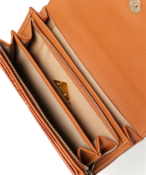 CRUCE anap（クルーセアナップ）の「毛皮のじゅうたんワッペンウォレット（財布・レディース・ブラック/ブラウン/グレー・FREE）」の8枚目の写真