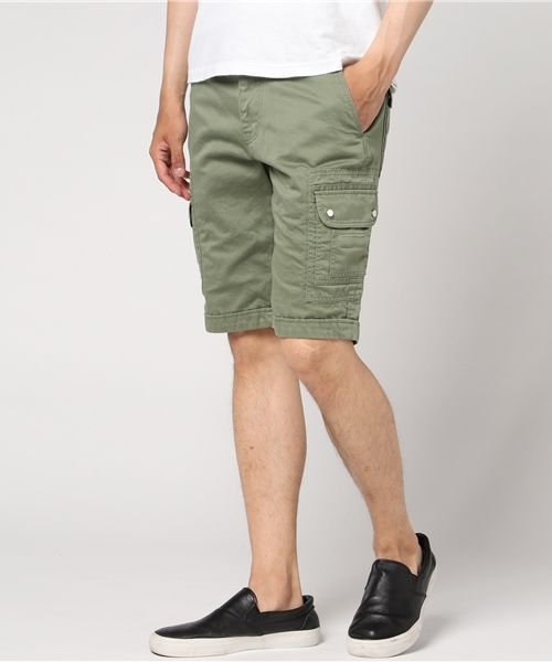 LOVELESS(ラブレス)の「【LOVELESS】MENS カーゴハーフパンツ(カーゴパンツ・メンズ・カーキ・79/82/73/76)」の12枚目の写真