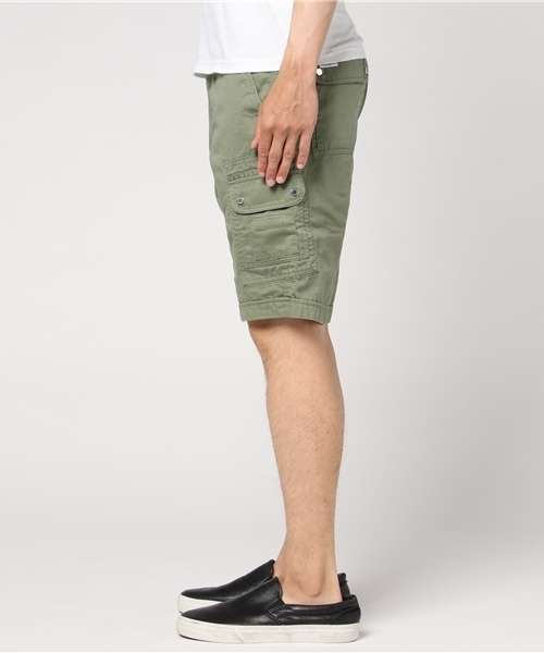 LOVELESS(ラブレス)の「【LOVELESS】MENS カーゴハーフパンツ(カーゴパンツ・メンズ・カーキ・79/82/73/76)」の6枚目の写真