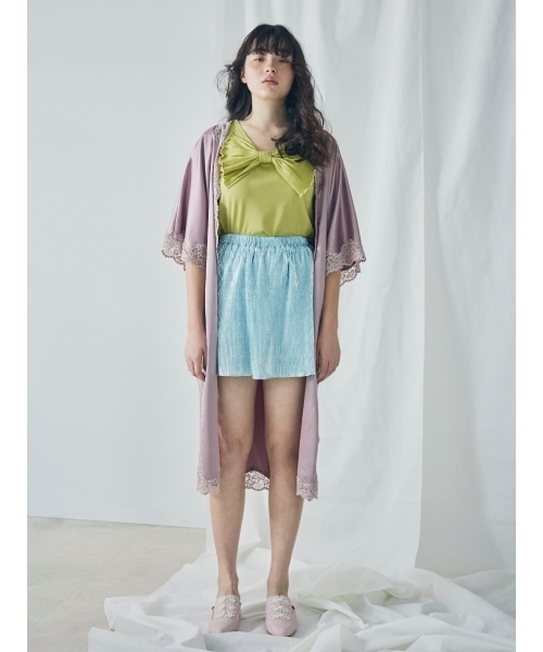 merry jenny（メリージェニー）の「チャイナスリッパ（その他シューズ・レディース・オフホワイト/ピンク・LARGE/MEDIUM）」の12枚目の写真