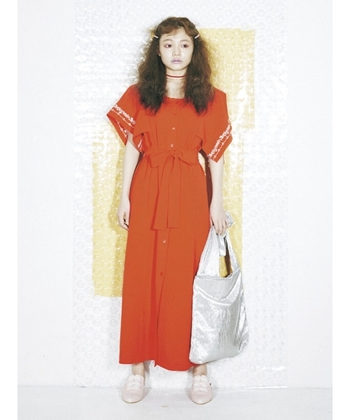 merry jenny（メリージェニー）の「チャイナスリッパ（その他シューズ・レディース・オフホワイト/ピンク・LARGE/MEDIUM）」の13枚目の写真