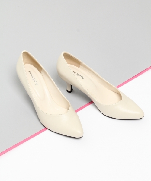 Andemiu（アンデミュウ）の「【低反発インソール】プレーンパンプス758088（パンプス・レディース・ライトブルー/ブラック/アイボリー/グレー・X-LARGE/SMALL/LARGE/MEDIUM）」の4枚目の写真