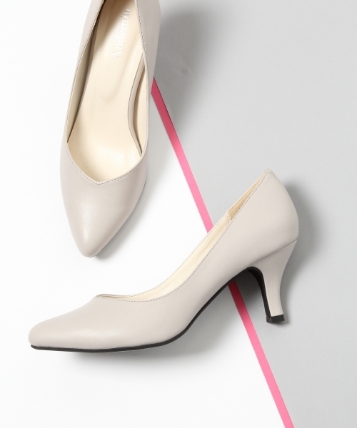 Andemiu（アンデミュウ）の「【低反発インソール】プレーンパンプス758088（パンプス・レディース・ライトブルー/ブラック/アイボリー/グレー・X-LARGE/SMALL/LARGE/MEDIUM）」の3枚目の写真