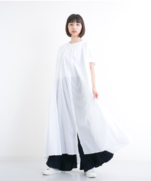 MERLOT | マキシギャザーシャツワンピース1116(シャツワンピース)