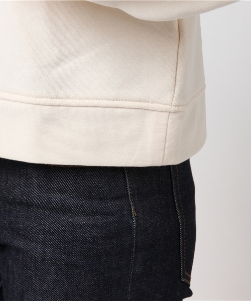 earth music&ecology（アースミュージックアンドエコロジー）の「ドロストスリーブ裏毛プルオーバー（スウェット・レディース・アイボリー/ライトグレー/ネイビー/ピンクベージュ・FREE）」の10枚目の写真