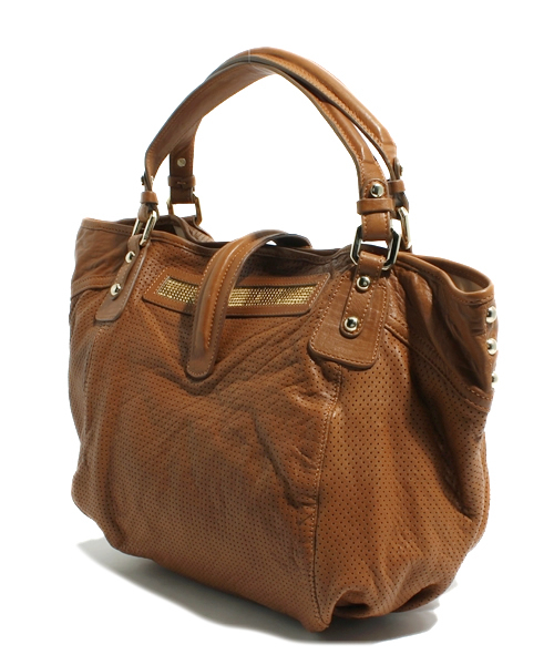 FIGARO Paris（フィガロパリ）の「CLIO GOLDBRENNER メタルメッシュBAG（トートバッグ・レディース・ブラウン/イエロー・FREE）」の3枚目の写真