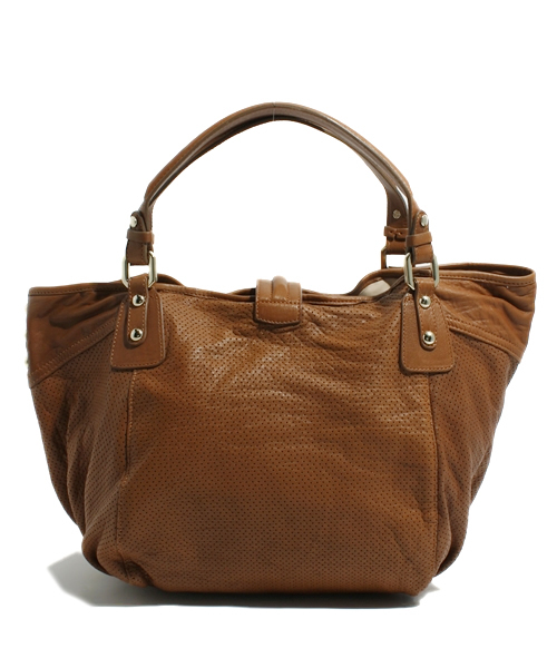 FIGARO Paris（フィガロパリ）の「CLIO GOLDBRENNER メタルメッシュBAG（トートバッグ・レディース・ブラウン/イエロー・FREE）」の4枚目の写真