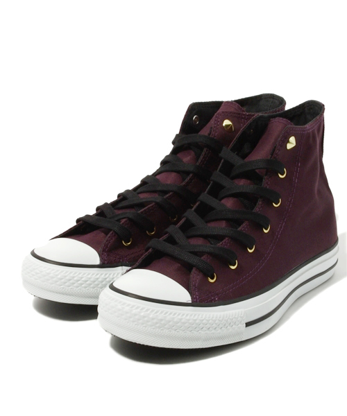 CONVERSE(コンバース)の「ALL STAR G-STUDS HI/オールスター Gスタッズ HI(スニーカー・メンズ・ホワイト/ブラック/パープル・3/3.5/4/4.5/5/5.5/6/6.5/7/7.5/8/8.5/9/9.5/10.5/11.5)」の3枚目の写真