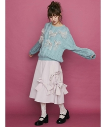 merry jenny | タフタリボンスカート(スカート)