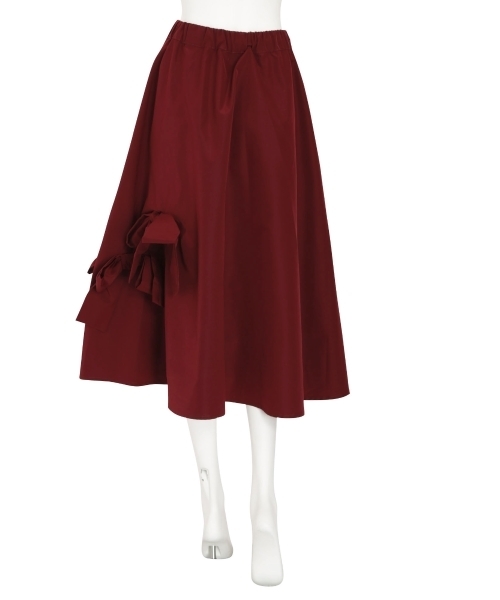 merry jenny（メリージェニー）の「タフタリボンスカート（スカート・レディース・ブラック/ピンク/ワイン・FREE）」の8枚目の写真