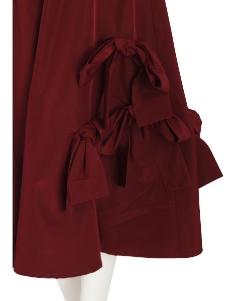 merry jenny（メリージェニー）の「タフタリボンスカート（スカート・レディース・ブラック/ピンク/ワイン・FREE）」の10枚目の写真