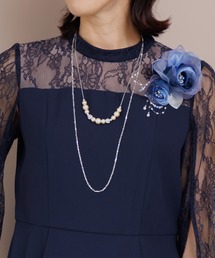 form forma | コットンパール×チェーン3WAYネックレス(ネックレス)